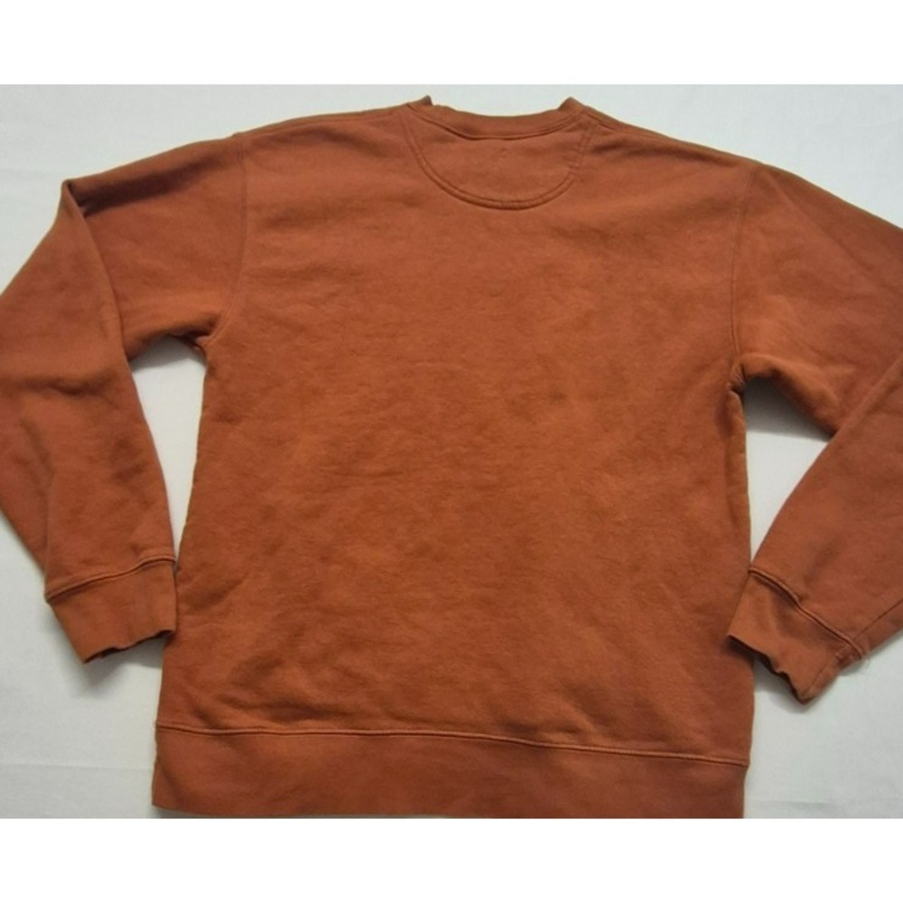 Texas Longhorns men burnt orange embroidered lettering game day sweatshirt sz M - Picture 6 of 11